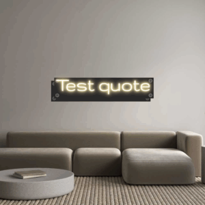 Test quote